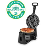 Belgian Waffle Maker With Non Stick Coating For Individual 1 Thick Waffles