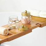 Mason Jar Decor Bathroom Vanity Storage Organizer Canister