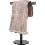 T-Shape Stainless Steel Hand Towel Holder for Bathroom