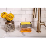 Dish Soap Dispenser And Sponge Holder