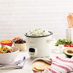 Mini Rice Cooker Steamer With Removable Nonstick Pot Keep Warm Function Recipe Guide