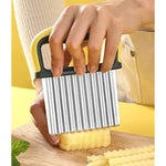 Crinkle Potato Cutter With Upgraded Stainless Steel Blade