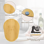 Bamboo Mixer Slider Compatible With Kitchen Aid Bowl Lift 5 8 Qt Stand Mixer