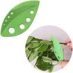 9 Holes Stainless Steel Kale Leaf Stripping Zip Tools