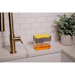 Dish Soap Dispenser And Sponge Holder