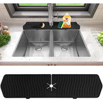 Longer Silicone Sink Mat For Kitchen Bathroom