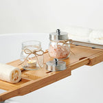 Mason Jar Decor Bathroom Vanity Storage Organizer Canister