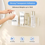 Plastic Wall Mount Organizer With Self Adhesive Tape