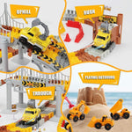 Construction Race Tracks Set