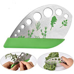 9 Holes Stainless Steel Kale Leaf Stripping Zip Tools