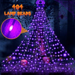 Halloween Decorations 6.6Ft Diameter 208 LED Halloween Lights with 8 Modes