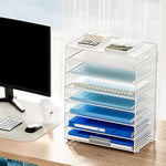 Mesh Desk File Organizer with Handle