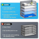 Mesh Desk File Organizer with Handle