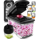 Multi-Blade-French-Fry-Cutter-&-Veggie-Dicer-With-Catch-Tray,-Fingerguard-And-More-Kitchen-Gadgets