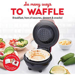 Mini Waffle Bowl Maker For Breakfast Burrito Bowls Ice Cream And Other Sweet Deserts