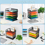 Mesh Desk File Organizer with Handle