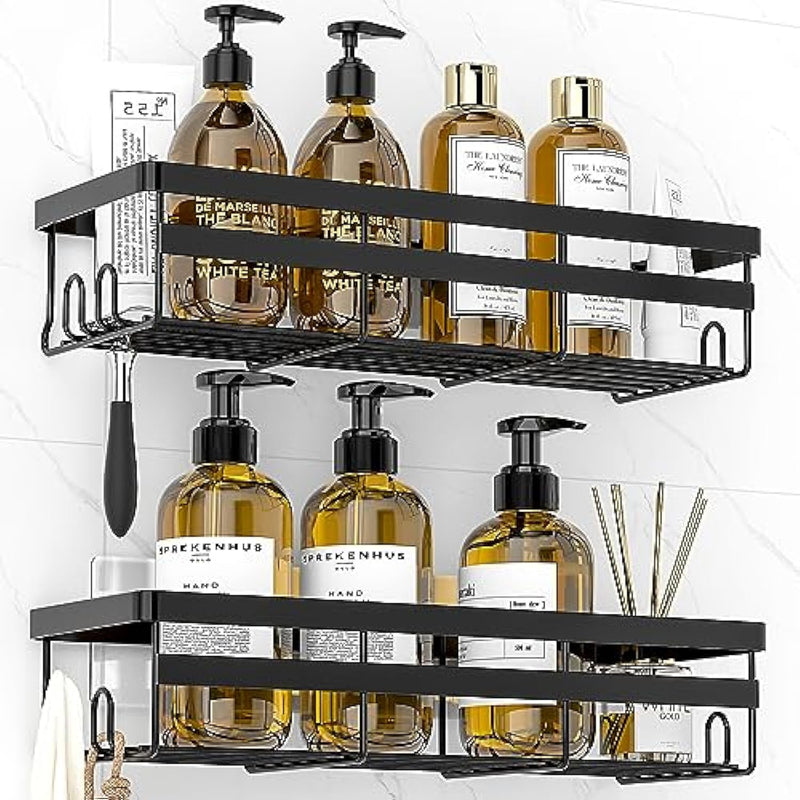 self-draining shower caddy shelf organizer sus304