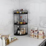 3-Tier Corner Bathroom Organizer Countertop for Storage