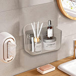 Plastic Wall Mount Organizer With Self Adhesive Tape