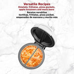 Non Stick Omelet Frittata Maker Makes 2 Individual Portions Quick Easy