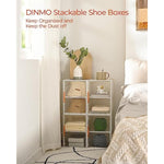 Clear Shoe Storage Organizer, Space Saving for Closet