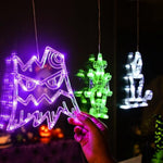 3 Pack Halloween Decorations Lights