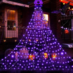 Halloween Decorations 6.6Ft Diameter 208 LED Halloween Lights with 8 Modes