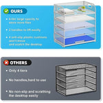 Mesh Desk File Organizer with Handle