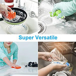 Super Durable Food Grade Silicone Kitchen Sponge 3 Pcs