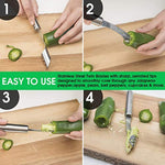 Sharp Edge Kitchen Gadget Seed Remover