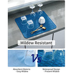 Heat Resistant Dish Drying Mats For Kitchen Counter