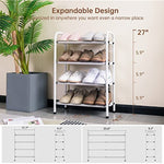 Adjustable Shoe Shelf Storage Organizer