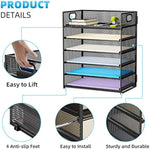 Mesh Desk File Organizer with Handle