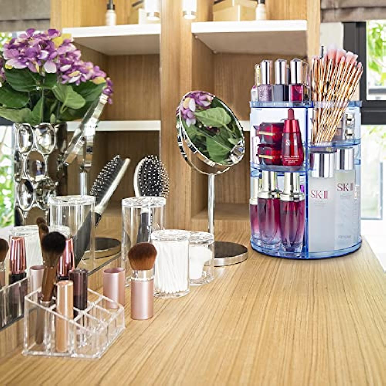 DIY Detachable Spinning Cosmetic Makeup Caddy Storage – BlessMyBucket