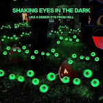 2PACK Scary Eyeballs Solar Garden Lights Halloween Decorations Outdoor