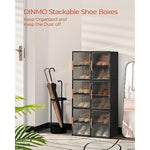 Clear Shoe Storage Organizer, Space Saving for Closet