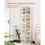 Clear Shoe Storage Organizer, Space Saving for Closet