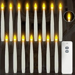 3D Warm Light LED Flameless Candles Battery Operated