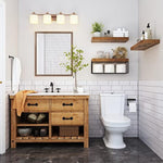 Bathroom Shelves Over Toilet Wall Mounted