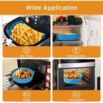 2 Pack Reusable Airfryer Basket Tray Accessories