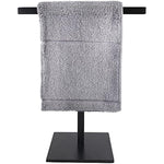 T-Shape Stainless Steel Hand Towel Holder for Bathroom