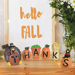 Hand-Paint Table Centerpiece Decor for Thanksgiving