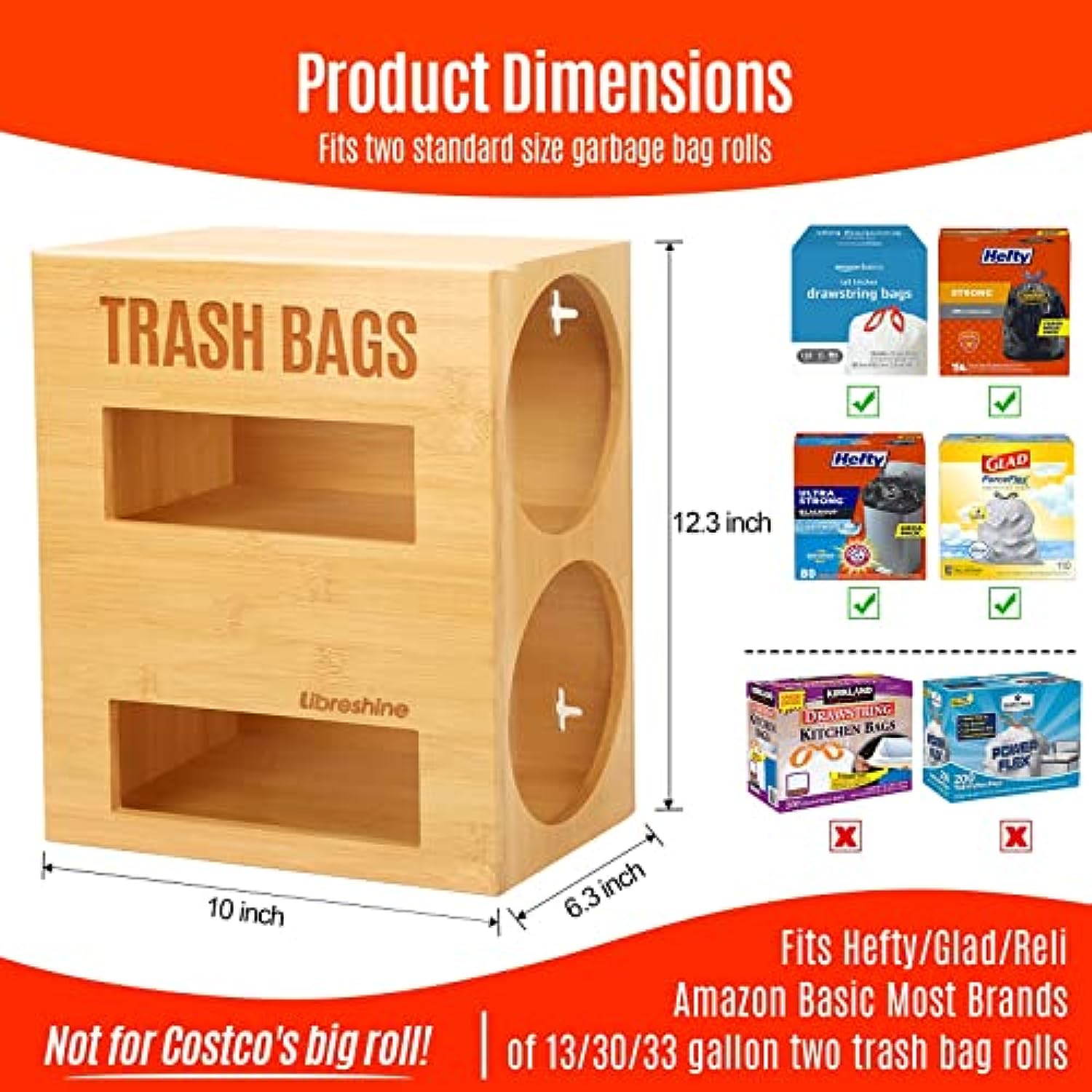 Reli. DrawStrong 30-33 Gallon Trash Bags