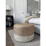 Traditional Cord Boho Pouffe For The Living Room