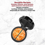 Non Stick Omelet Frittata Maker Teal Stainless Steel Makes 2 Individual Portions Quick Easy