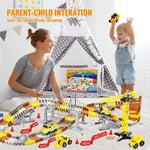 Construction Race Tracks Set