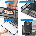 Mesh Desk File Organizer with Handle