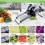 Adjustable Mandolin Slicer Vegetable Slicer For Onion Potato Carrot With Cut Resistant Gloves