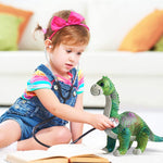 Soft 4 Multicolor Plushie Dinosaur Stuffed Toys