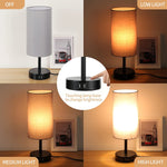 Touch Control Table Lamp For Bedroom